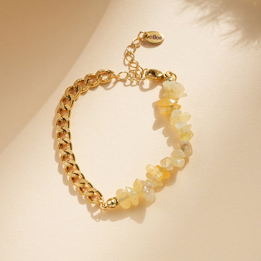 Bracciale Giada Gialla
