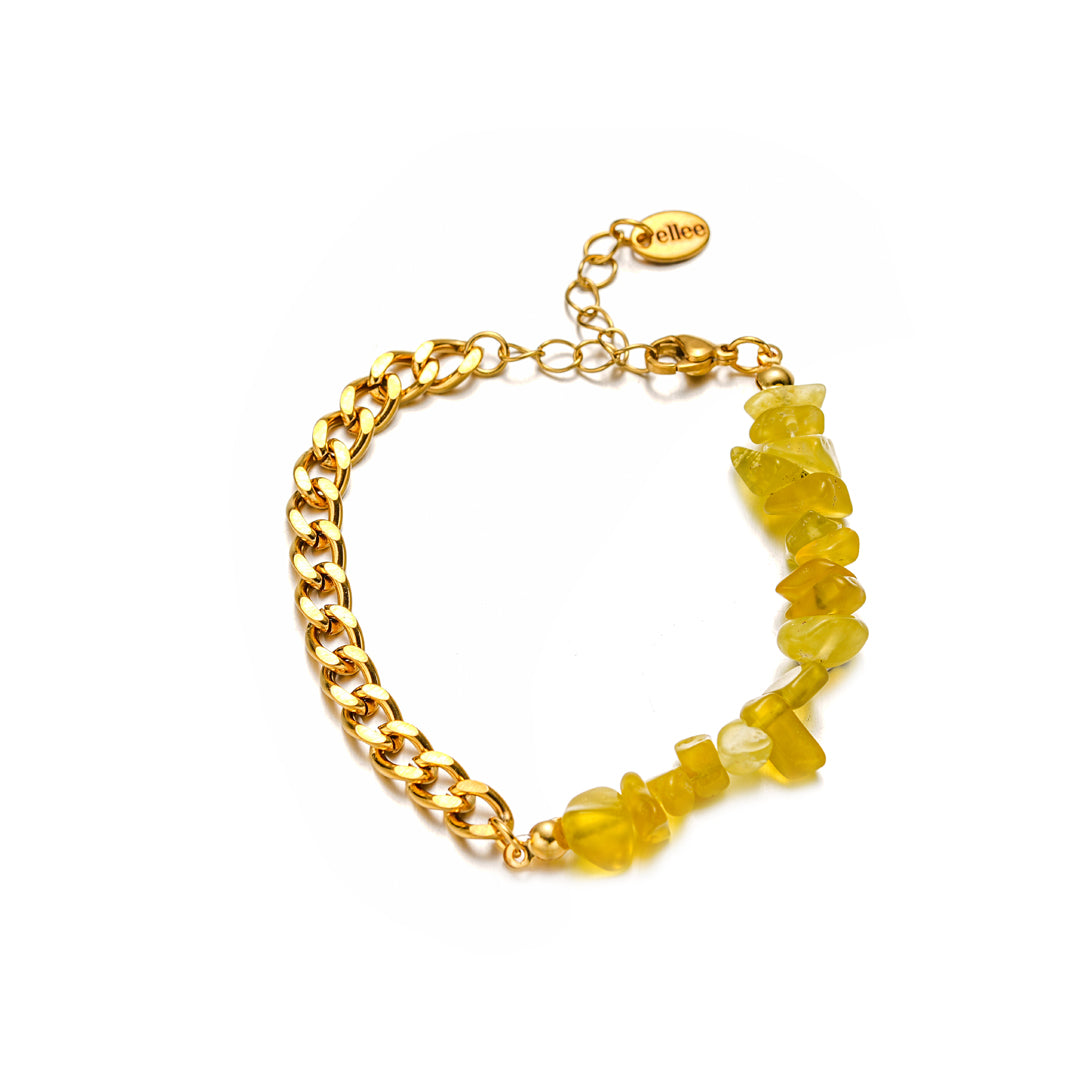 Bracciale Calcite Gialla