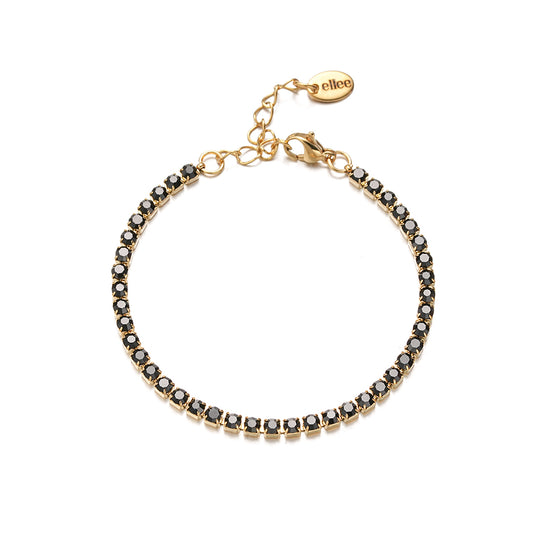Bracciale Tennis Black