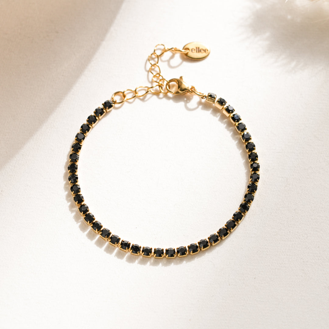 Bracciale Tennis Black