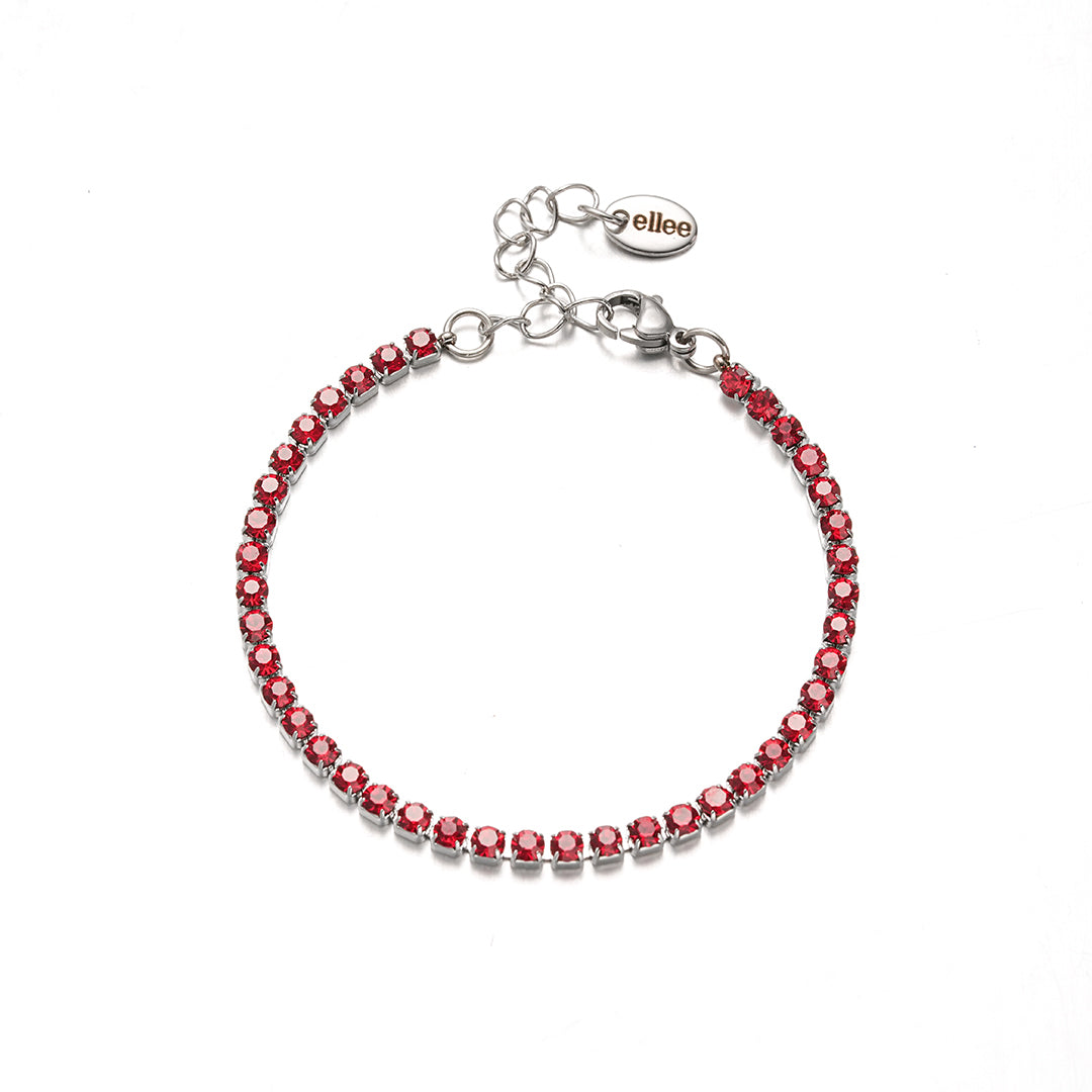 Bracciale Tennis Red