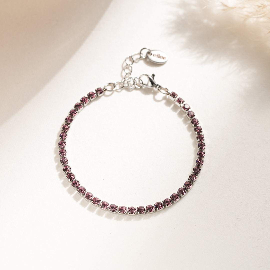 Bracciale Tennis Pink