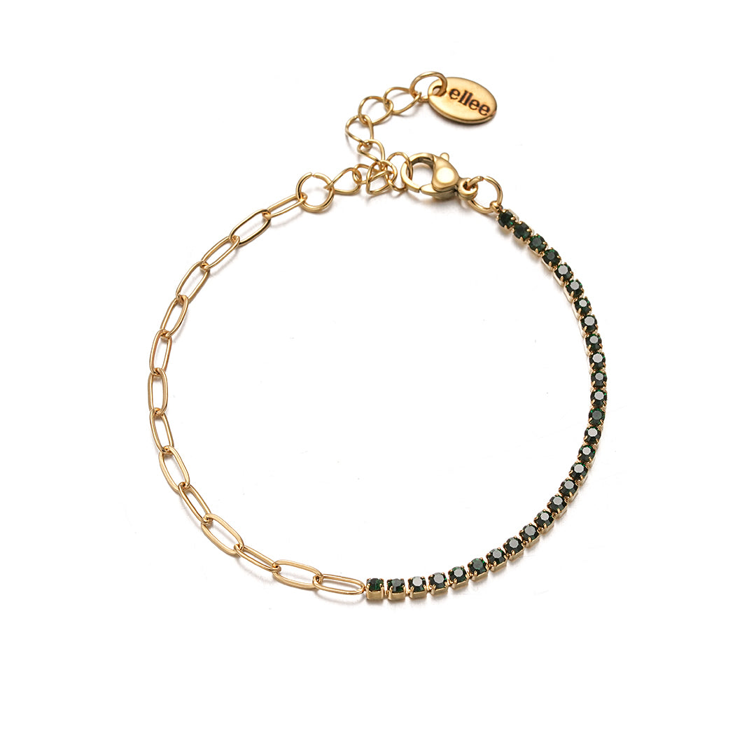 Bracciale Tennis Mix Black