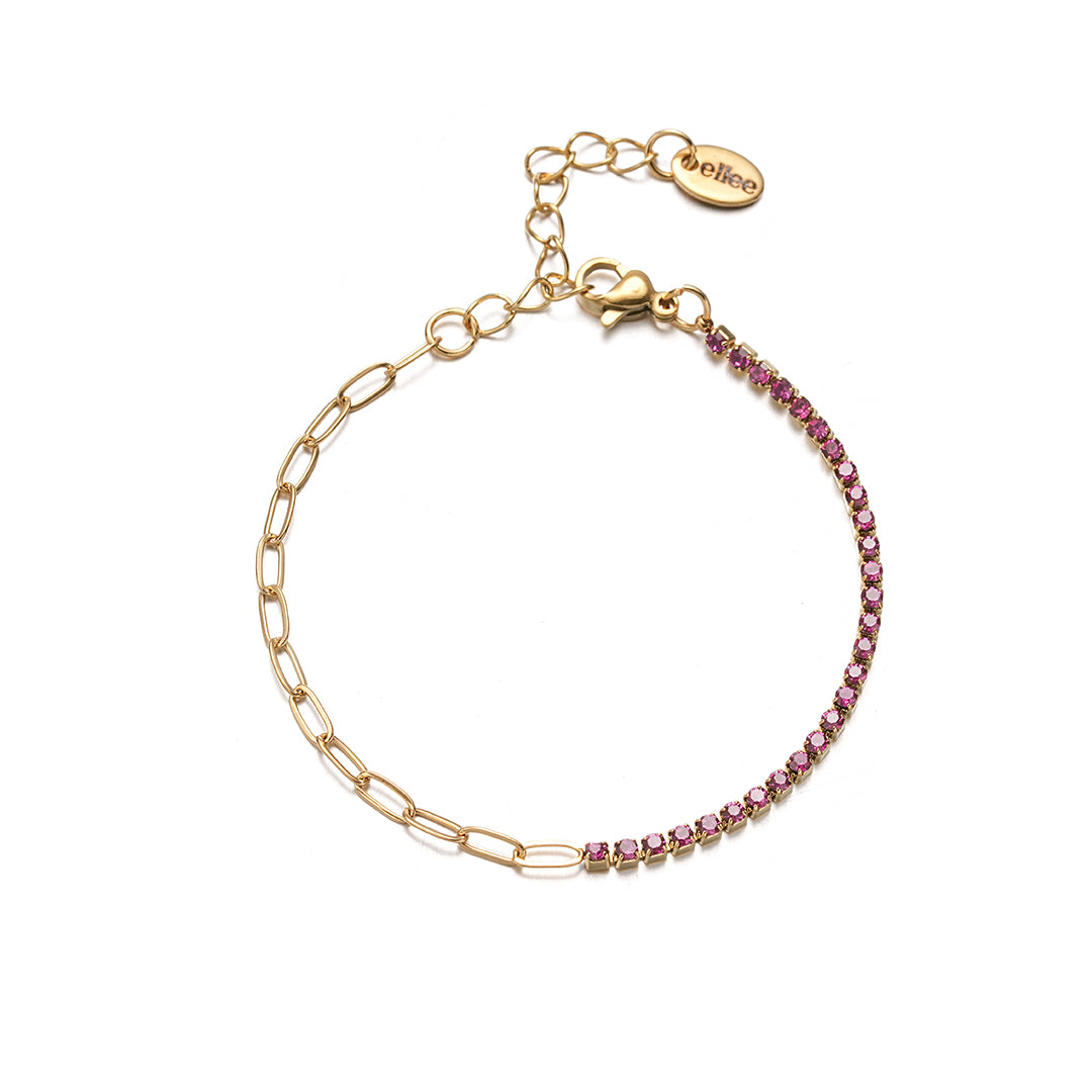 Bracciale Tennis Mix Pink