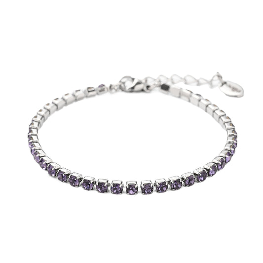 Bracciale Tennis Violet