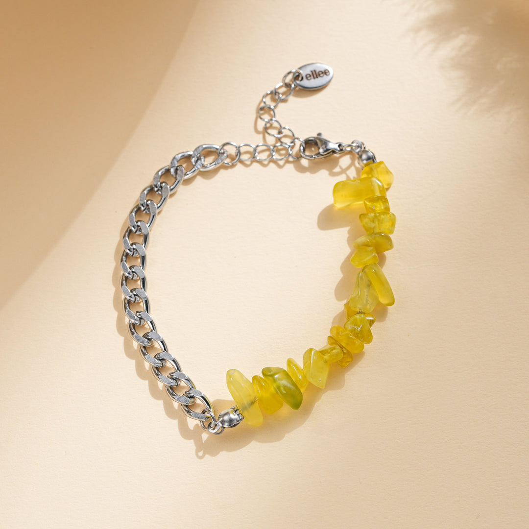 Bracciale Calcite Gialla