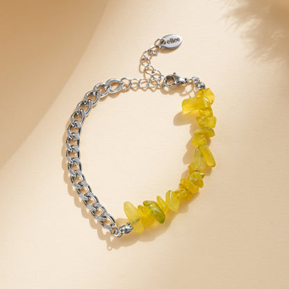 Bracciale Calcite Gialla