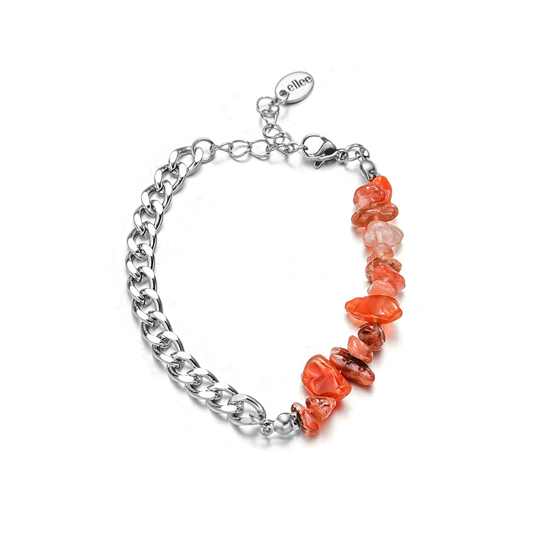 Bracciale Quarzo Rosso