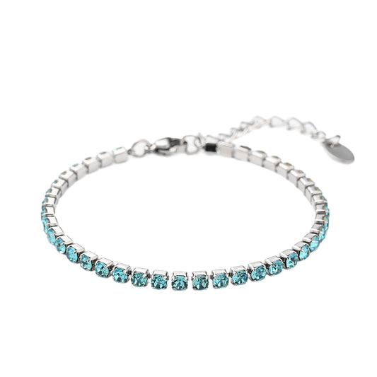 Bracciale Tennis Skyblue