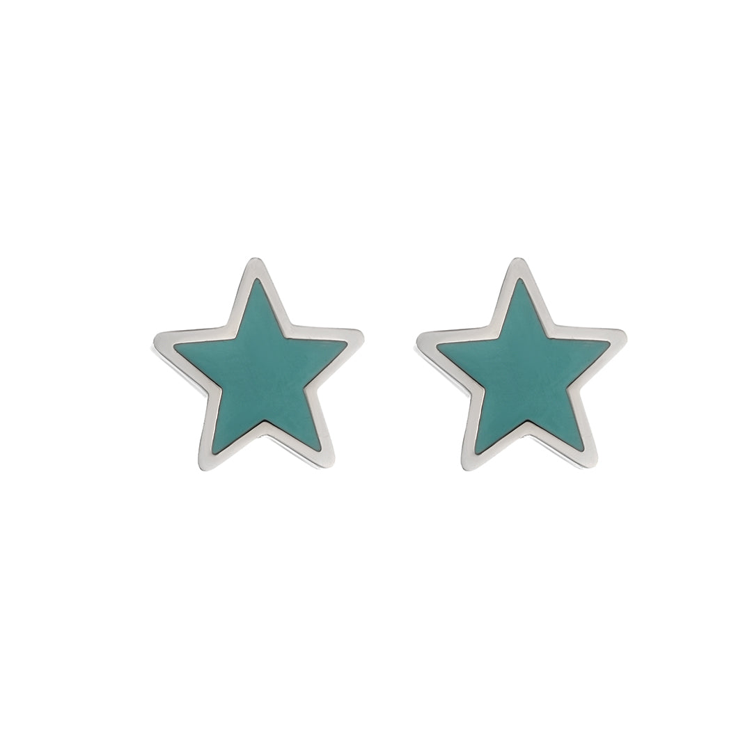 Orecchini Emerald Stars