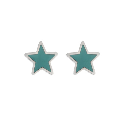 Orecchini Emerald Stars