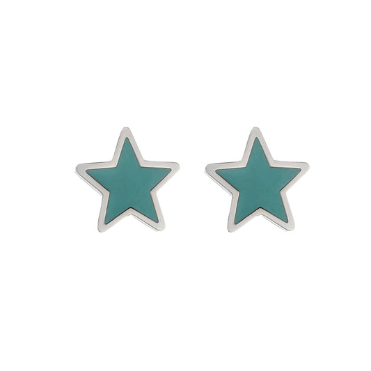 Orecchini Emerald Stars