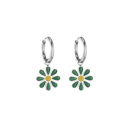 Orecchini Green Daisy