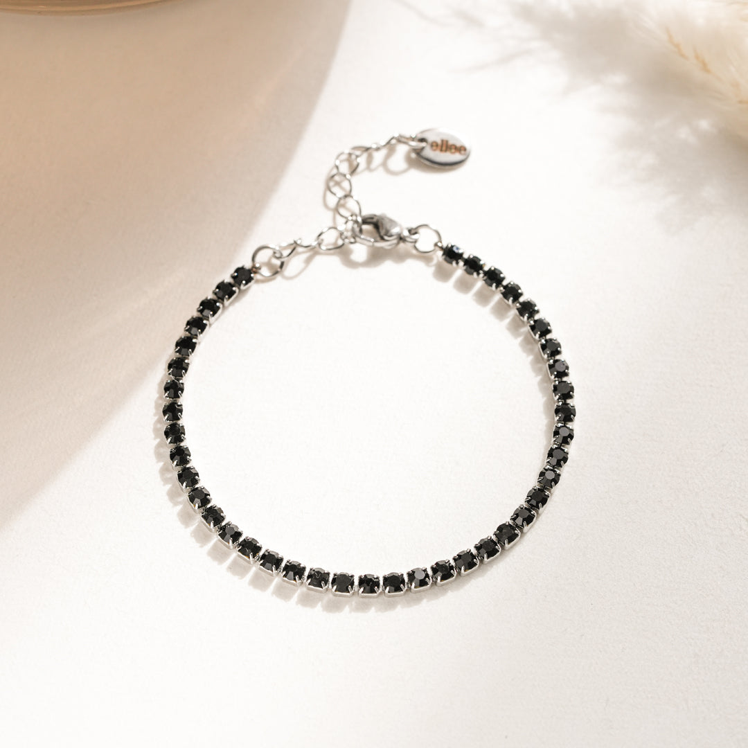 Bracciale Tennis Black
