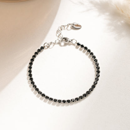 Bracciale Tennis Black