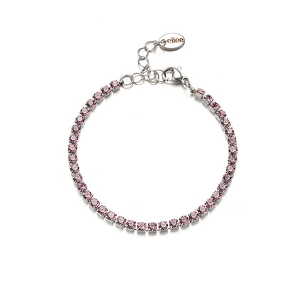Bracciale Tennis Pink