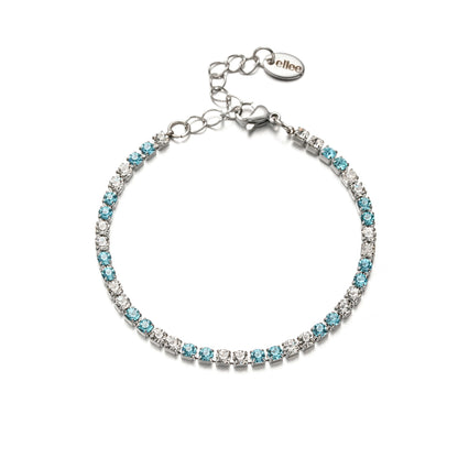 Bracciale Tennis Sky Blue
