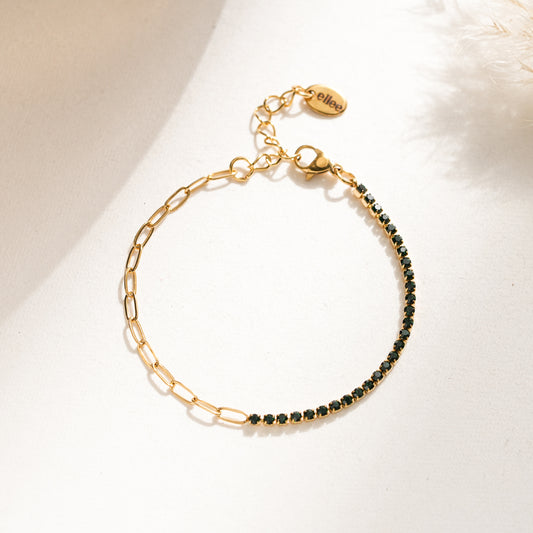 Bracciale Tennis Mix Black