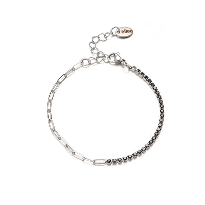 Bracciale Tennis Mix Black