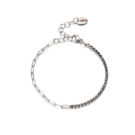 Bracciale Tennis Mix Black