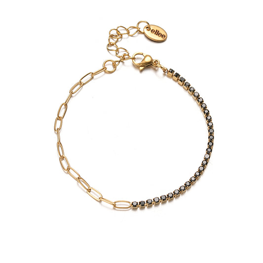 Bracciale Tennis Mix Dark Green