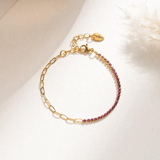 Bracciale Tennis Mix Pink